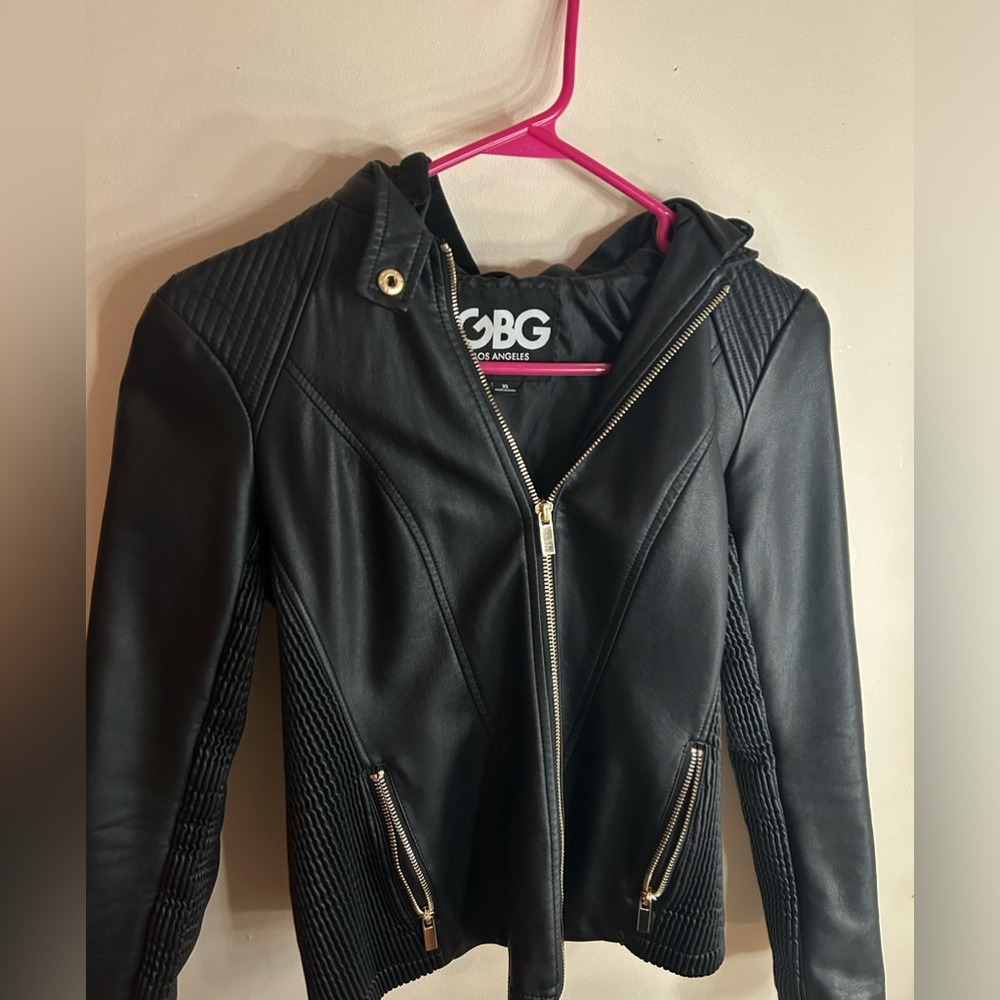 GUESS leather Jacket XS